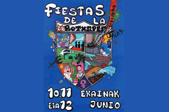 Programa de Fiestas de Rotxapea 2022 en Pamplona