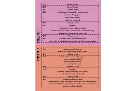 Literaturzale Feministen Topaketak 2022