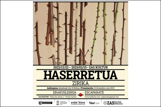 "Paisaje enfadado del siglo XXI", exposici&oacute;n de Zirika