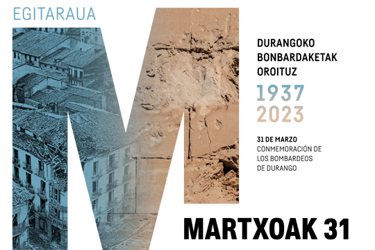 Programaci&oacute;n para conmemorar el 86&ordm; aniversario del bombardeo contra Durango