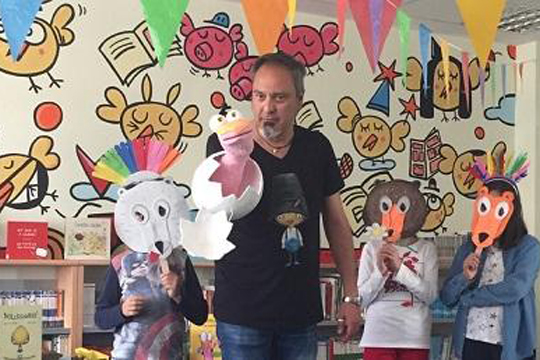 Sesi&oacute;n de cuentacuentos, a cargo de Jos&eacute; Carlos Andr&eacute;s: "Cuentos de animales fabulosos"