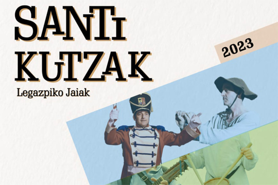 Programa de Fiestas de Santikutzak 2023 en Legazpi