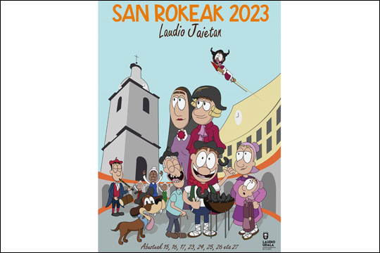 Programa Fiestas San Roque 2023 en Laudio