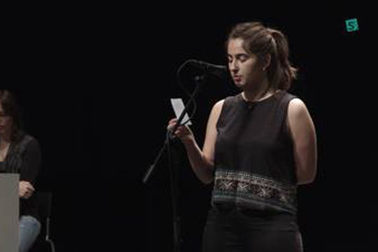 ArkaHitzak Ekimena. Bertso saioa: Libe Goenaga + Kepa Isasi + Emaitz Murua + Ane Pe&ntilde;agarikano