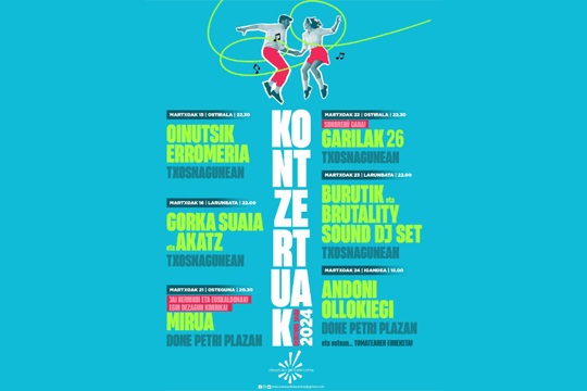 Fiestas de Deusto 2024: Gorka Suaia + Akatz