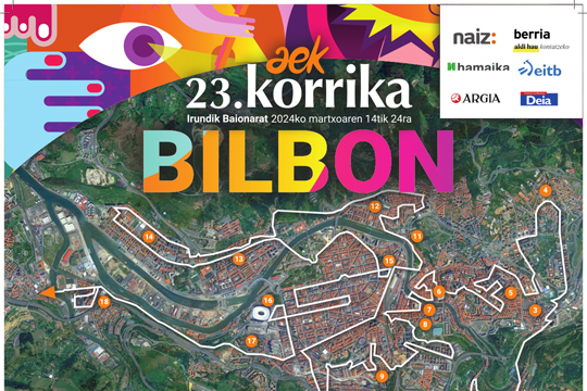 Korrika 2024 en Bilbao: Sigue en directo el recorrido