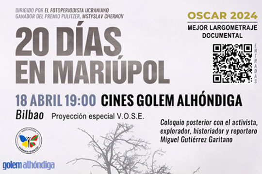 "20 d&iacute;as en Mari&uacute;pol" (proyecci&oacute;n + coloquio)
