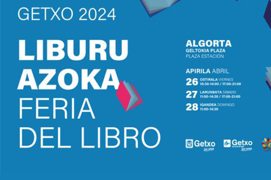 Programa Feria del Libro de Getxo 2024