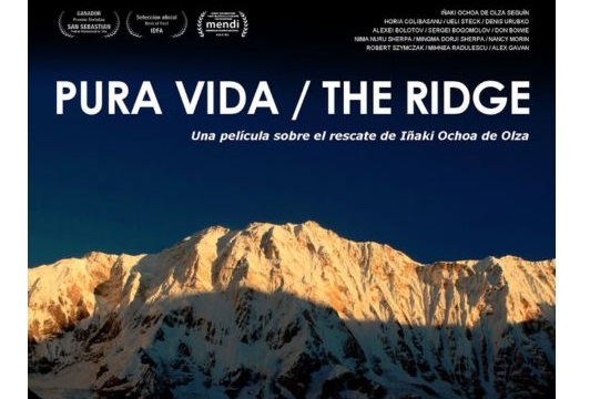 CANCELADO "Pura vida (The Ridge): Una pel&iacute;cula sobre el rescate de I&ntilde;aki Ochoa de Olza"