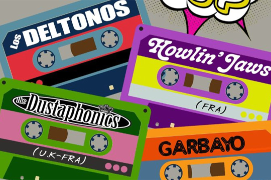 BLOW UP FEST 2024: LOS DELTONOS + HOWLIN&rsquo; JAWS + THE DUSTAPHONICS + GARBAYO