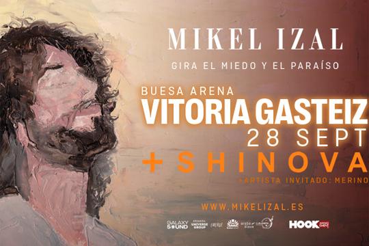 MIKEL IZAL: "El miedo y el para&iacute;so" + SHINOVA + MERINO