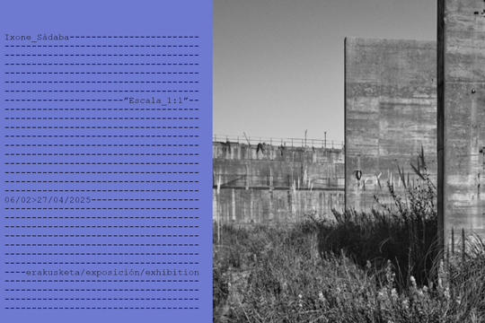 "Escala 1:1", exposici&oacute;n de Ixone S&aacute;bada