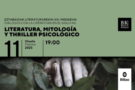 Di&aacute;logos con la literatura en el Siglo XXI: "Literatura, mitolog&iacute;a y thriller psicol&oacute;gico"