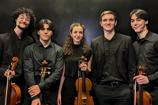 Ciclo Nuevos Talentos en la M&uacute;sica de C&aacute;mara: Quinteto Aeternum