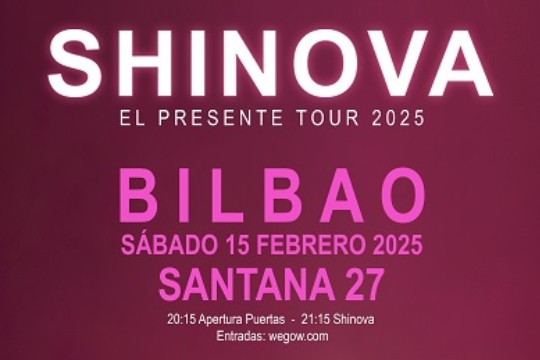 SHINOVA: "El presente Tour 2025"