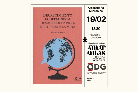 Presentaci&oacute;n de libro: "Desacelerar para recuperar la vida" (J&uacute;lia Mart&iacute;, Mariana Zaragoza y M&ordf;&Aacute;ngeles Fern&aacute;ndez)