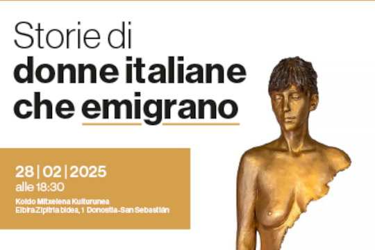 "Historias de mujeres italianas que emigran"