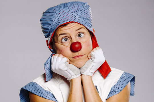 "Iniciaci&oacute;n al clown. Disfrutando del rid&iacute;culo", curso impartido por Cecilia Paganini