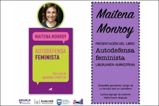 Presentaci&oacute;n de libro: "Autodefentsa Feminista. M&aacute;s all&aacute; de aprender a decir no" (Maitena Monroy)