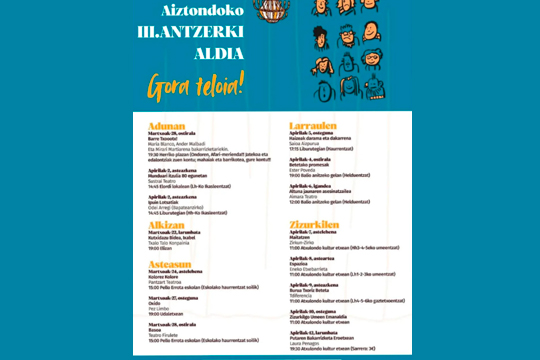 GORA TELOIA! - Aiztondoko Antzerkialdia 2025