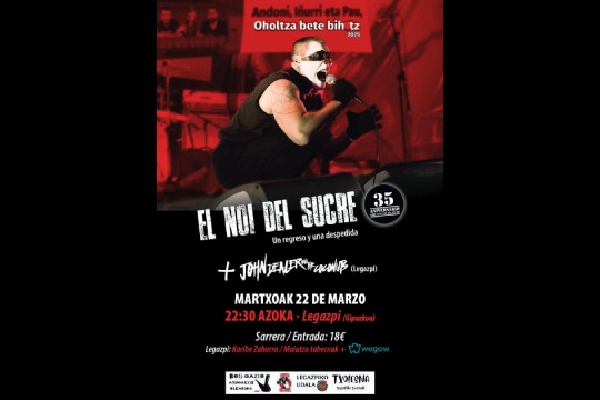 EL NOI DEL SUCRE + JOHN DEALER & THE COCONUTS