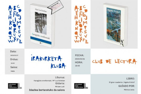 Club de lectura: "El gran cuaderno" (Agota Kristof)