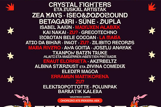 Zeidfest Gaztea 2025 (programa)