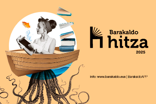 Jornadas Literarias Barakaldo Hitza 2025: "Buscando a Huidobro de EX!POESIA 2025", exposici&oacute;n de Juan Miguel Cort&eacute;s