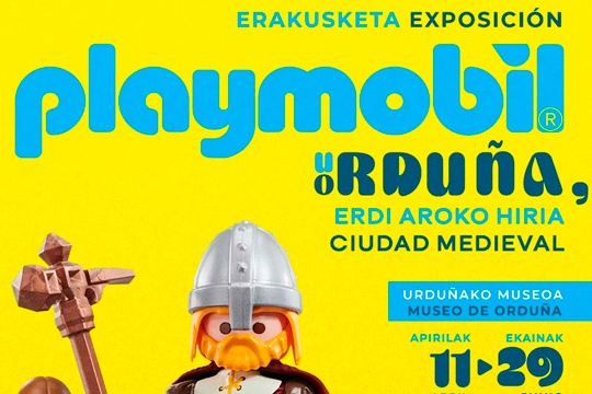 "ORDU&Ntilde;A, CIUDAD MEDIEVAL EN LAS FIGURAS DE PLAYMOBIL"