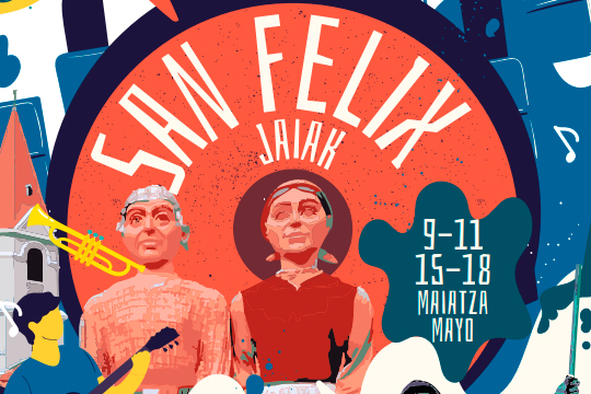 Programa fiestas de San F&eacute;lix 2025 en Ortuella