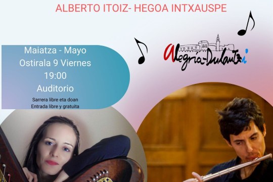 Viernes musicales: Concierto de arpa y flauta