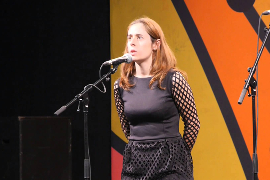 Bertso jaialdia "Herri Urrats": Miren Artetxe, Maddalen Arzallus, Patxi Iriart, Aitor Servier