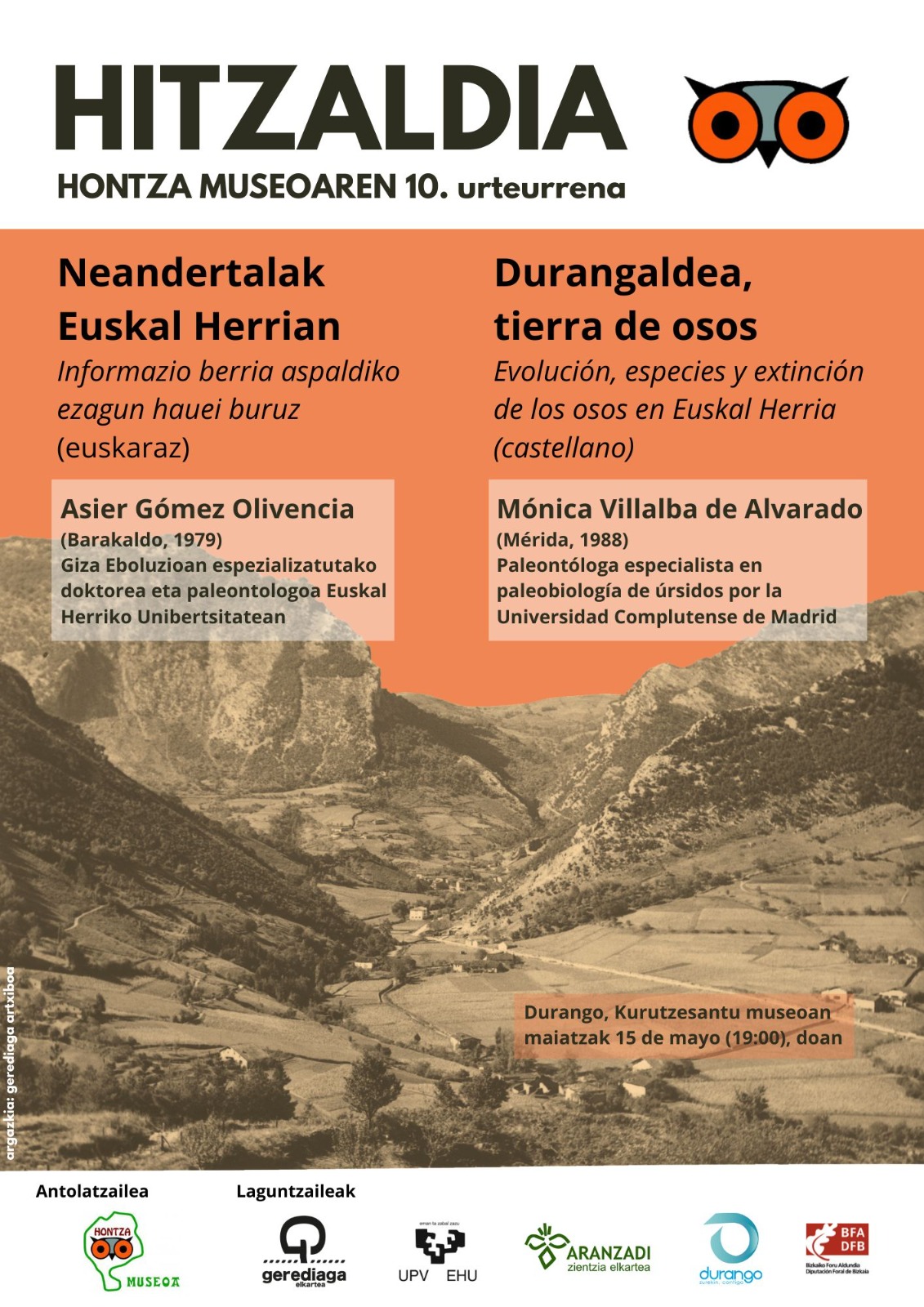 Las huellas de los neandertales y osos cavernarios de Euskal Herria de la mano de los paleont&oacute;logos