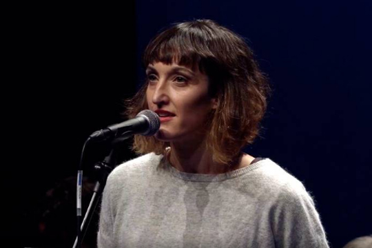 "Emaztea bertsolaritzan" hitzaldia: Uxue Alberdi, Maddi Ane Txoperena