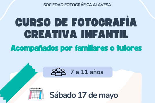 Curso de fotograf&iacute;a creativa infantil