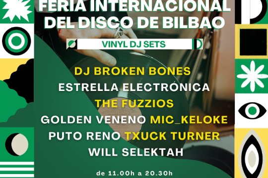 Feria Internacional del Disco 2025 en Bilbao