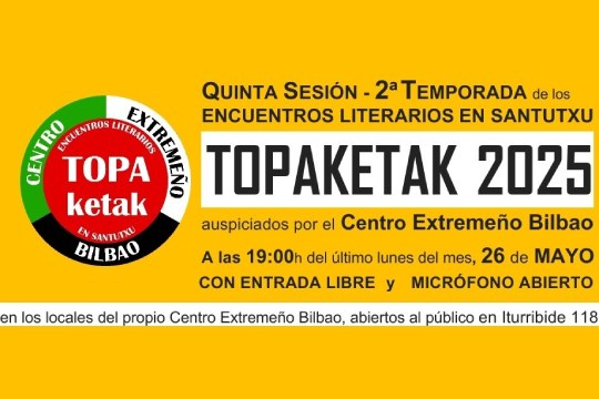 "Quinta Sesi&oacute;n de los 'TOPAKETAK 2025' en el Centro Extreme&ntilde;o Bilbao"