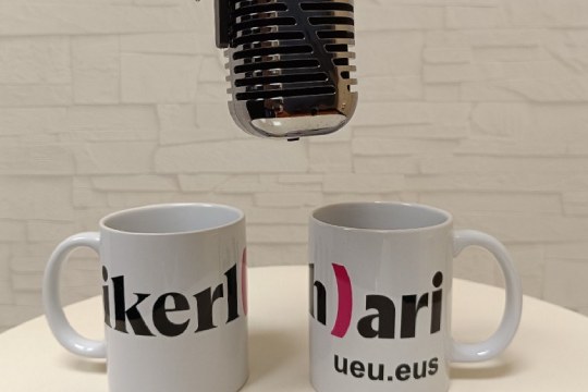"IKERL(H)ARI bideo-podcastaren grabaketa"