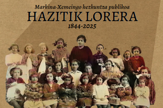 Presentaci&oacute;n de libro: "Markina-Xemeingo hezkuntza publikoa: hazitik lorera (1844 - 2025)"