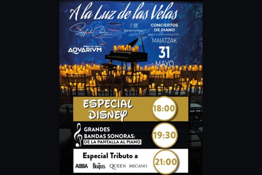 "A la Luz de las Velas": Tributo ABBA, Queen, Beatles y Mecano