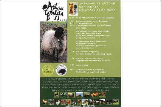 Artzai Topaketa 2025 en Karrantza