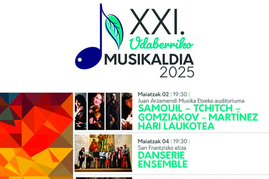 Musikaldia de Primavera 2025 de Arrasate: Orquesta Sinf&oacute;nica de Arrasate Musikal + Goikobalu Abesbatza- Coro de Mondrag&oacute;n