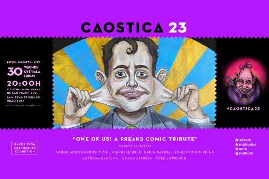 Caostica 2025: "One Of Us! A Freaks Comic Tribute"