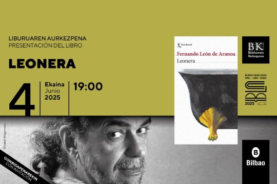 Feria del Libro de Bilbao 2025: Presentaci&oacute;n de libro: "Leonera" (Fernando Le&oacute;n de Aranoa)
