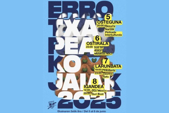 Programa Fiestas de La Rochapea 2025