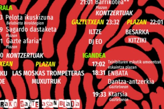 Ibarrako Gazte Festak 2025: Las Moskas Tronpeteras + Muxutruk