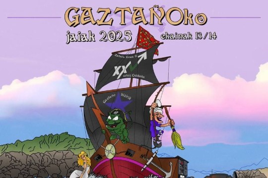 Fiestas de Gazta&ntilde;o 2025 (Errenteria/Orereta): AINGURA + ARRIXKU + BANANA SHAKE