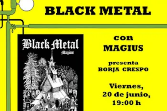 Presentaci&oacute;n de comic: "Black metal" (Magius, Borja Crespo)