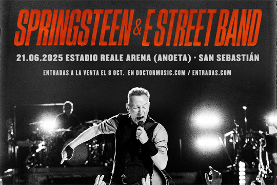 Conciertos Bruce Springsteen (21 y 24 de junio - Donostia/San Sebasti&aacute;n)