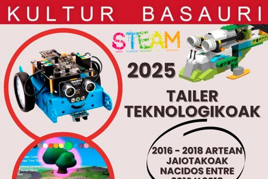 Talleres tecnol&oacute;gicos en el Centro C&iacute;vico de Basozelai